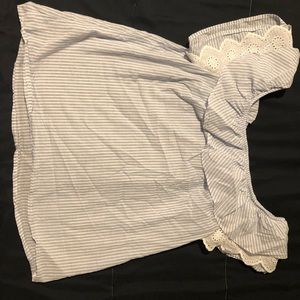 Off the shoulder shirt